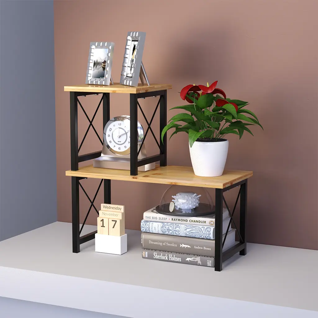 bamboo desk racks