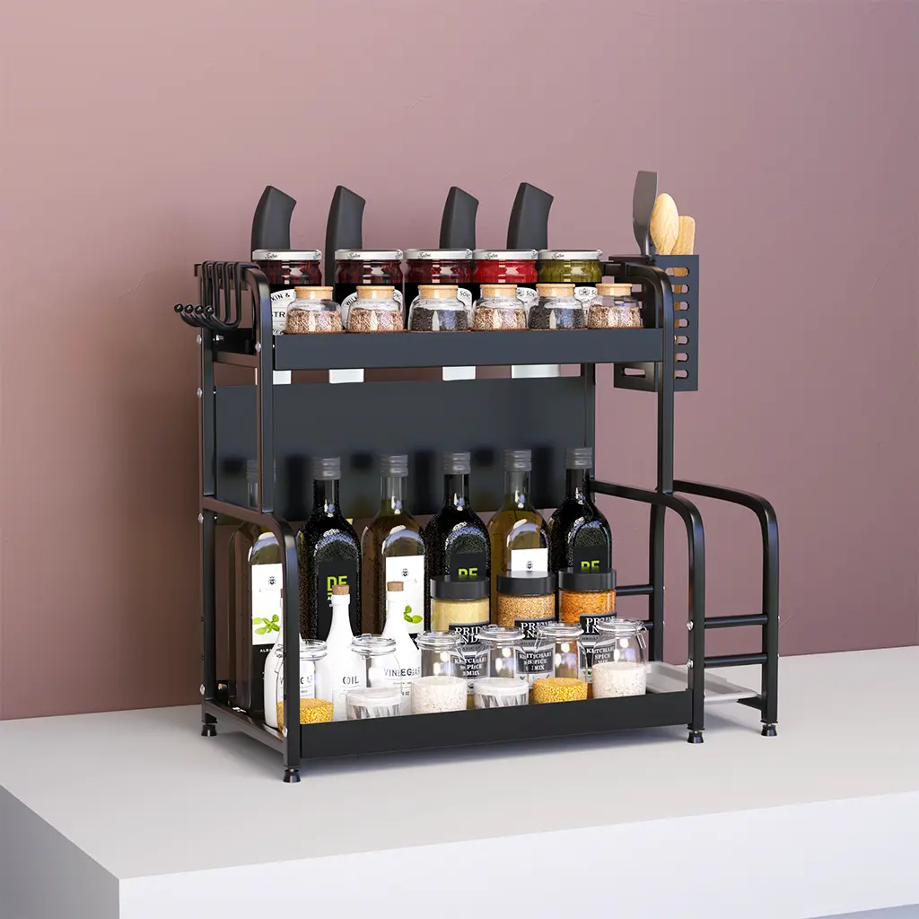 2 tier spice racks