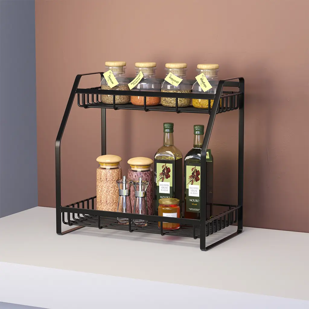steel spice racks