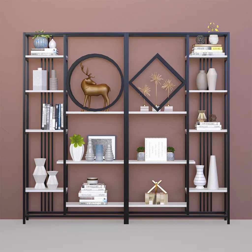 metal wooden display stands