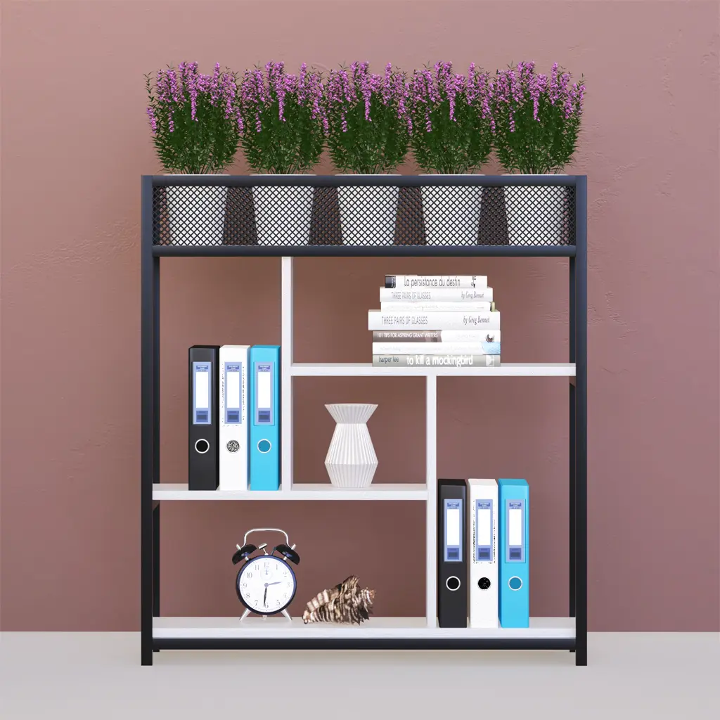 metal wood office racks