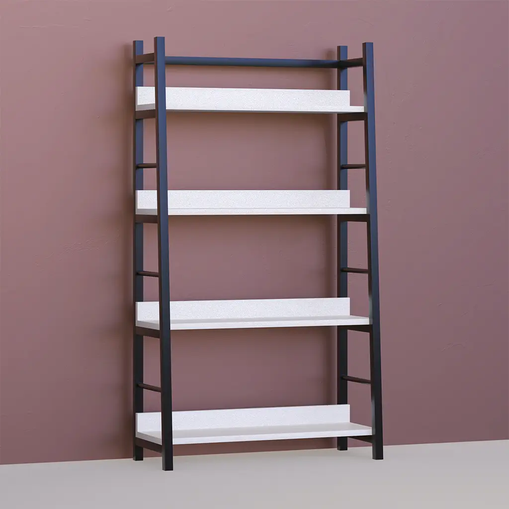 steel wood shelving system