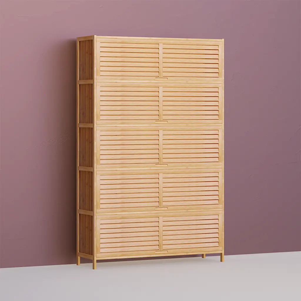 bamboo cupboard