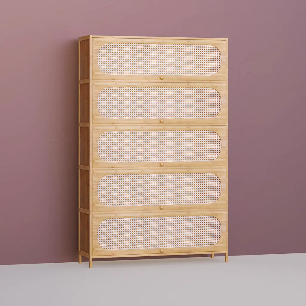 bamboo cupboard