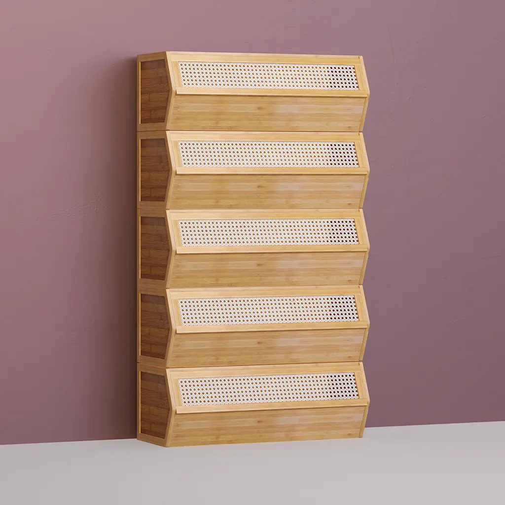bamboo cupboard
